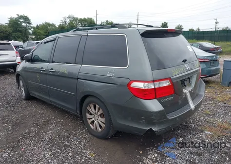 2007 Honda Odyssey Ex from USA, damaged, VIN 5FNRL38497B135691